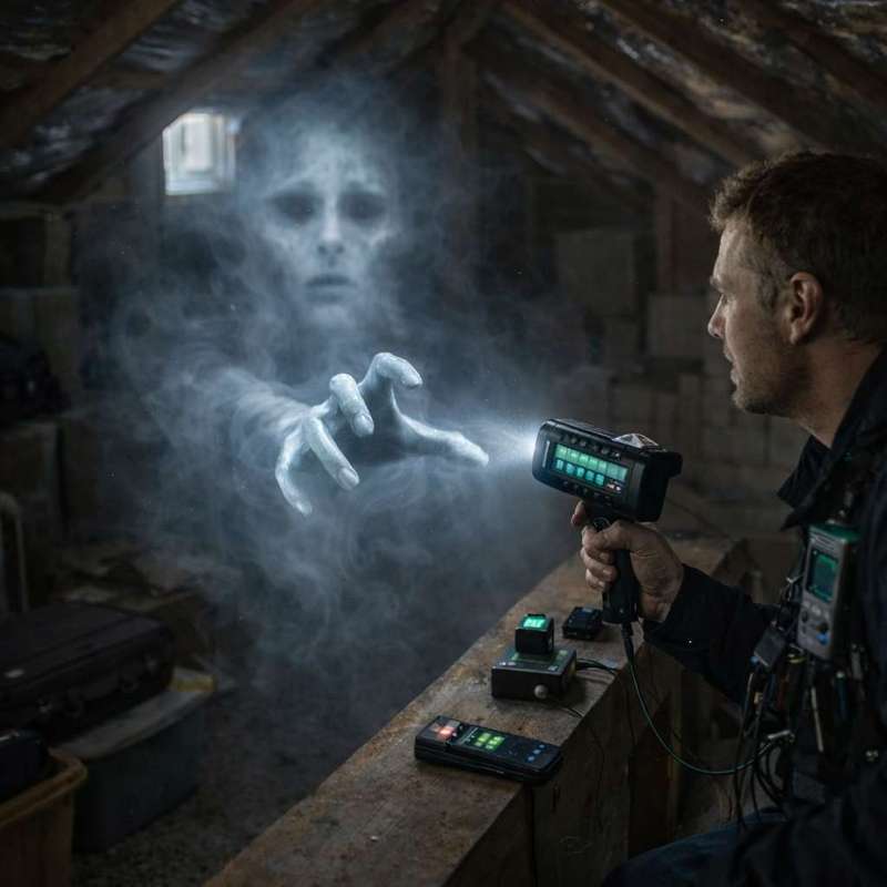 Intervention nocturne dans un grenier hanté